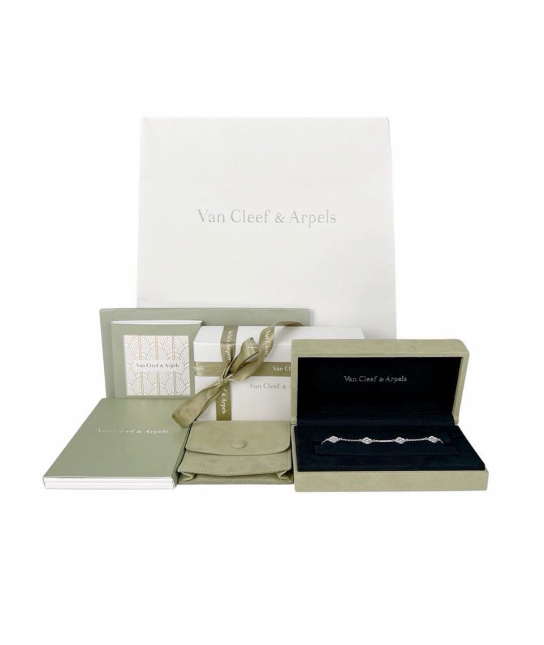 VAN CLEEF & ARPELS Серебряный браслет из белого золота, фото 4