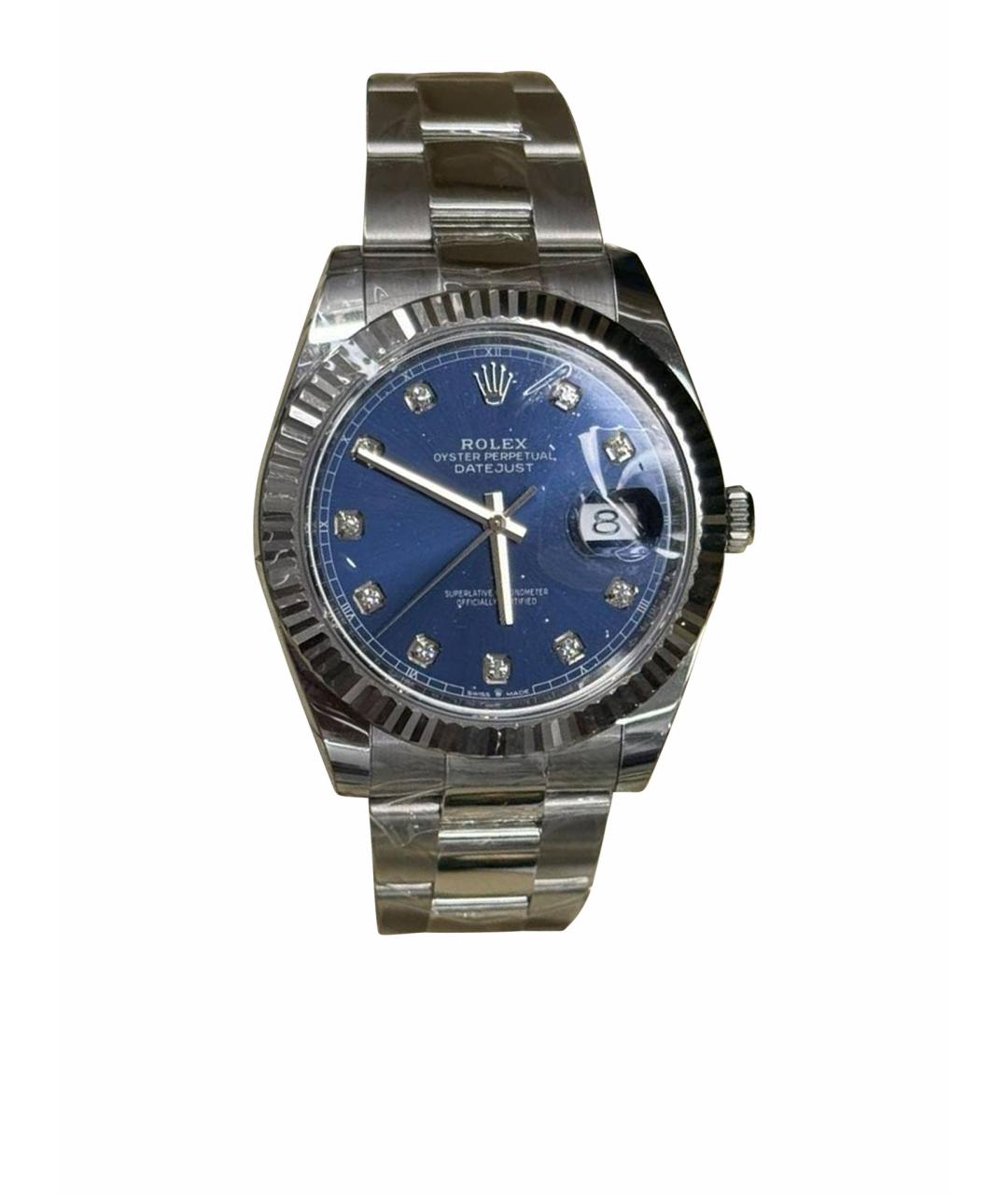 ROLEX Серебряные часы, фото 1