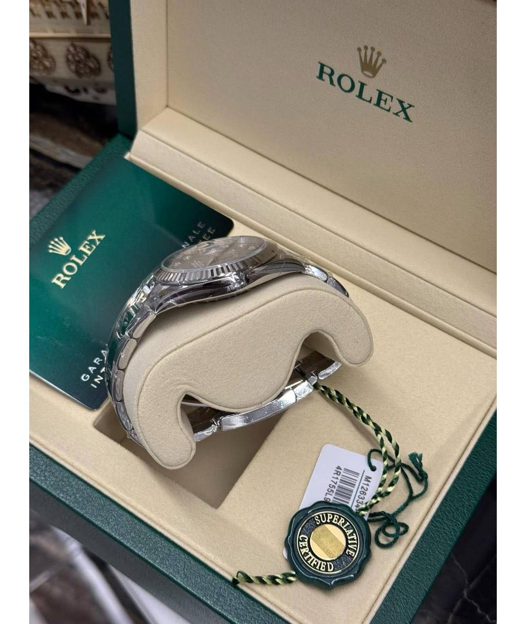 ROLEX Серебряные часы, фото 3