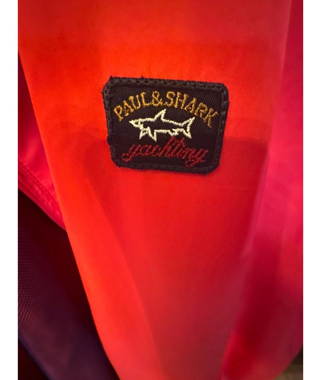 PAUL & SHARK Красный жилет, фото 3