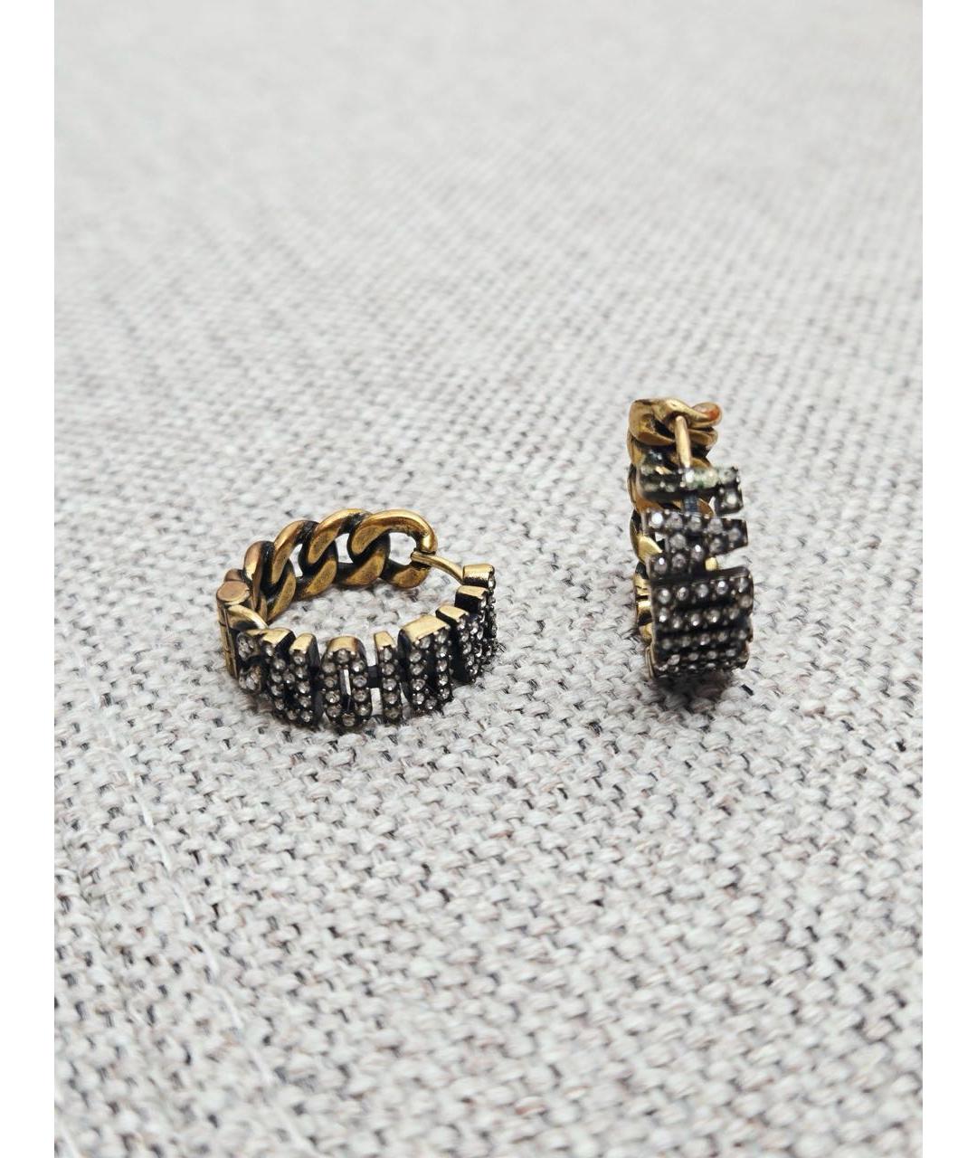 CHRISTIAN DIOR Золотые серьги, фото 4