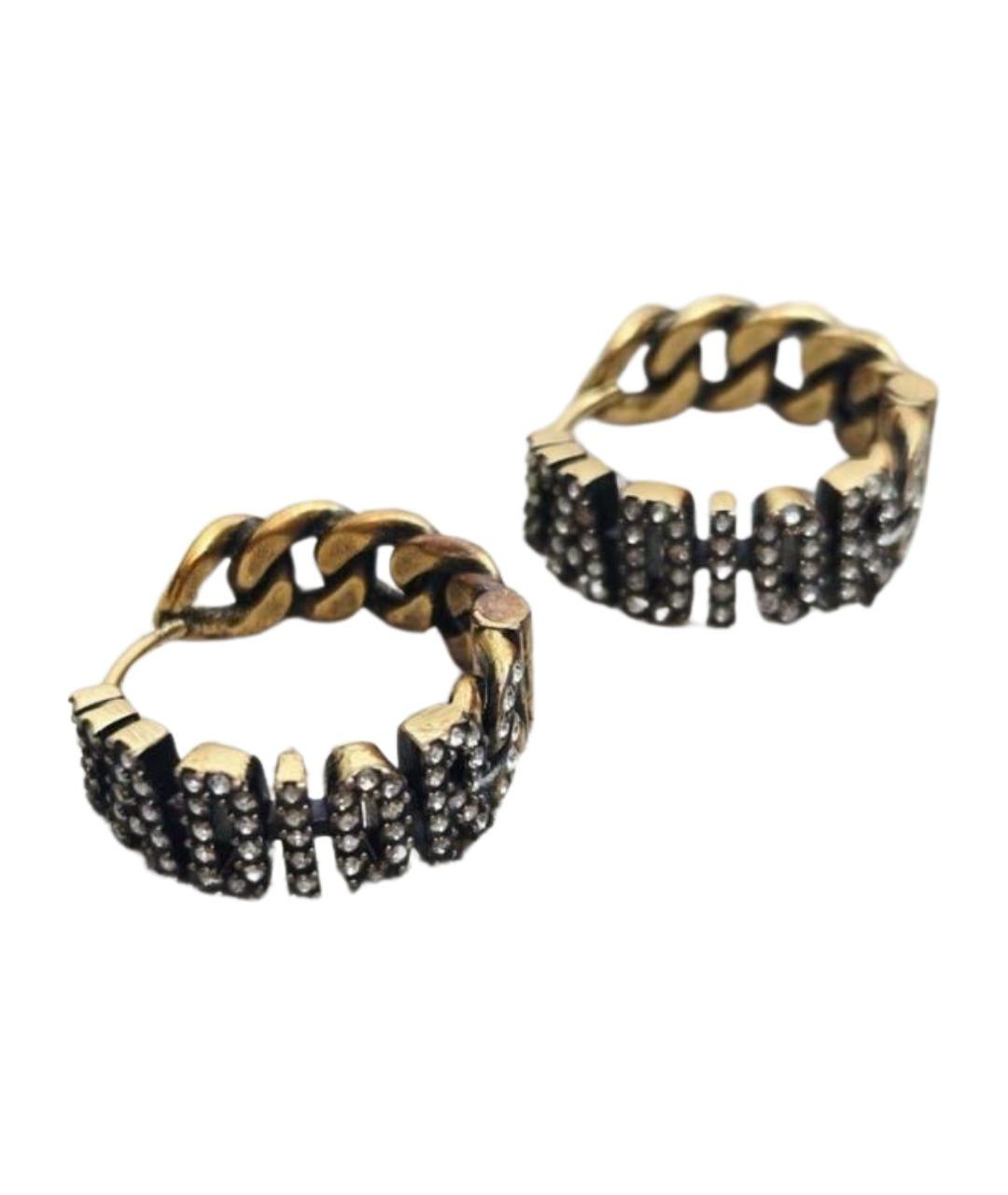 CHRISTIAN DIOR Золотые серьги, фото 1