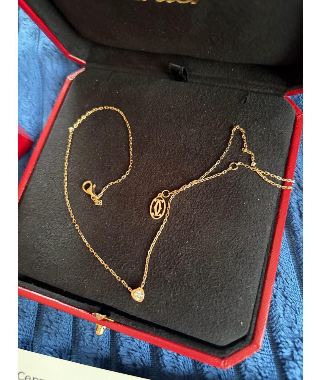CARTIER Золотая подвеска из розового золота, фото 4