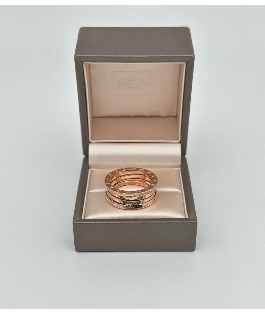 BVLGARI Золотое кольцо из розового золота, фото 7