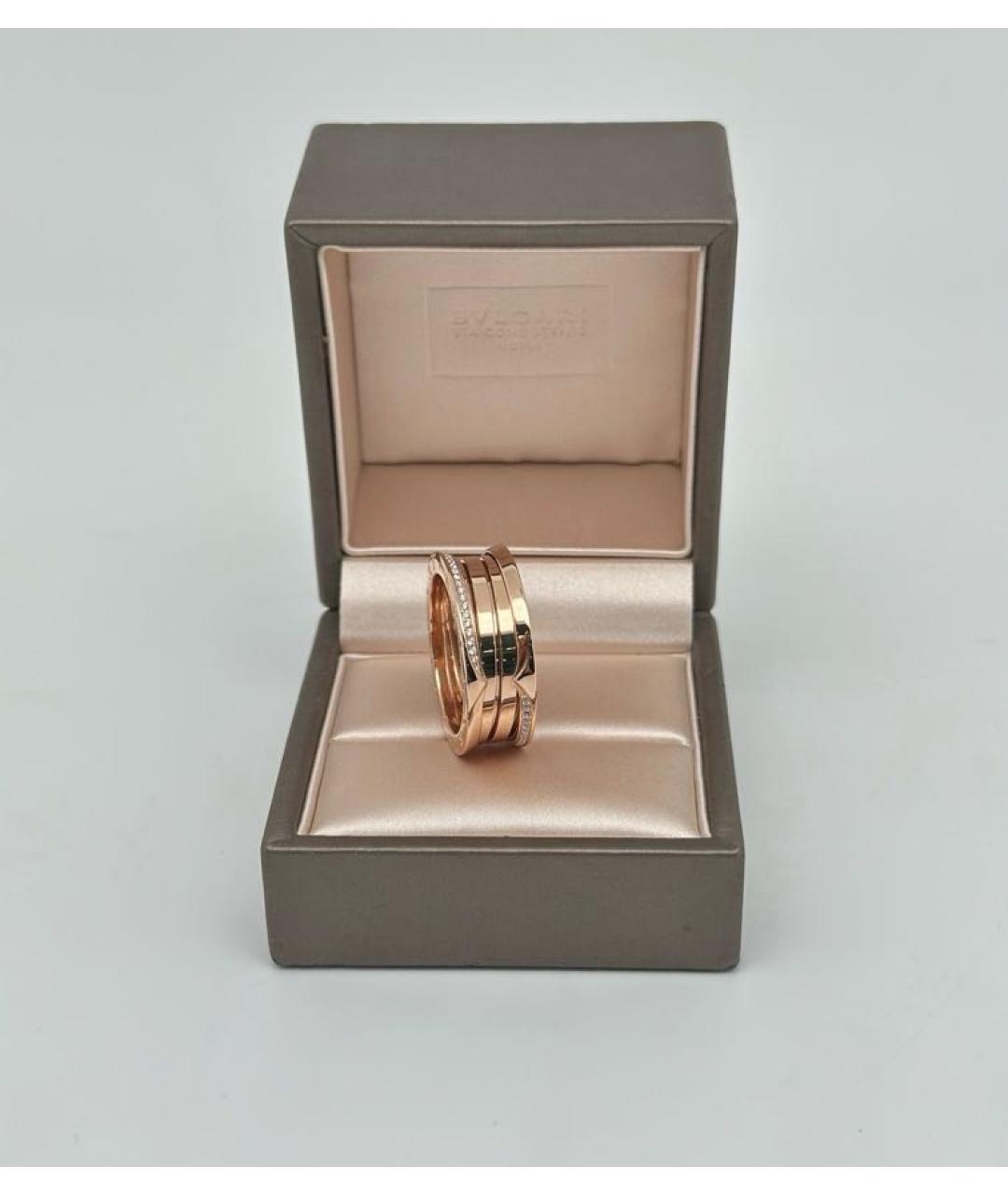 BVLGARI Золотое кольцо из розового золота, фото 6