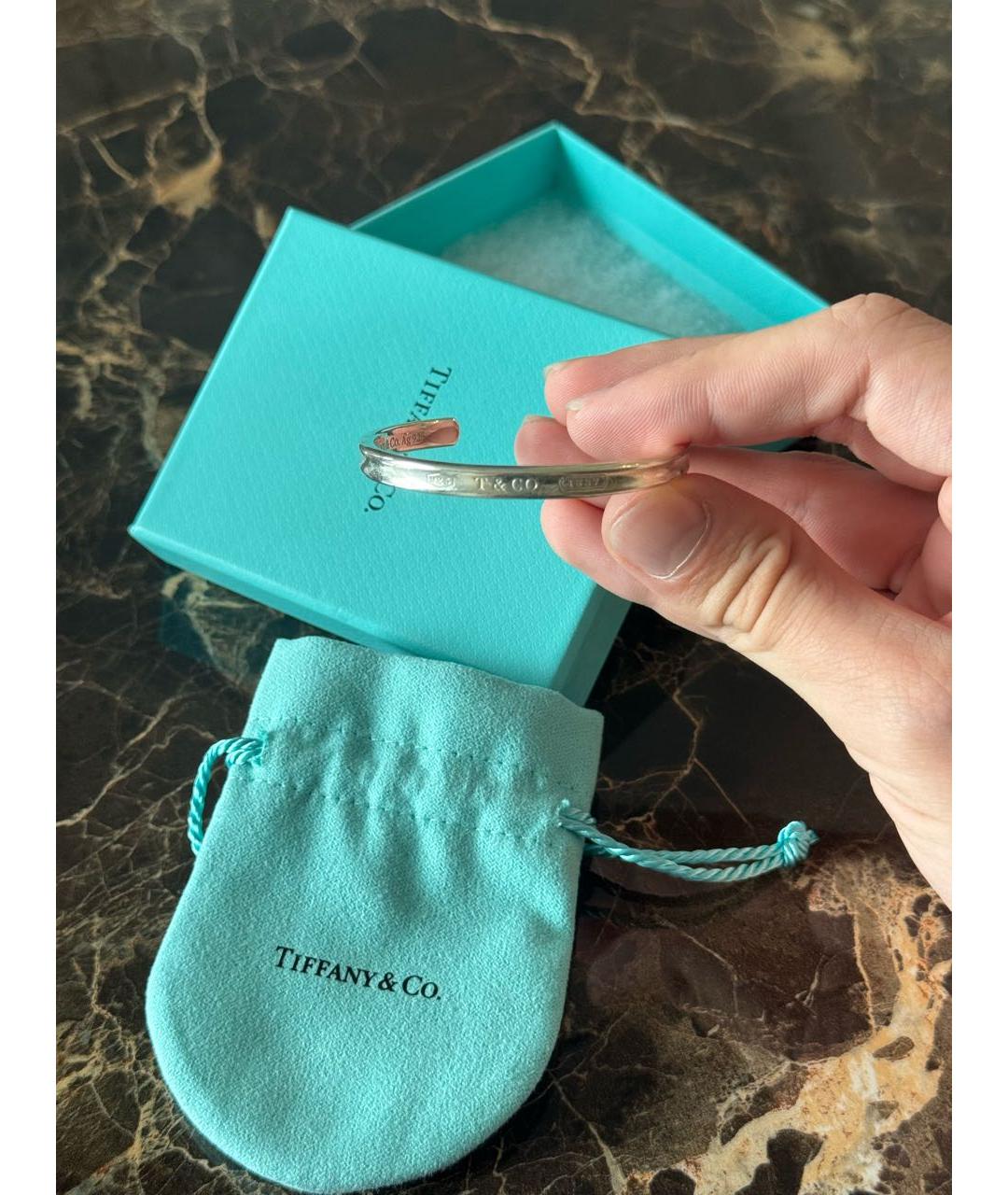TIFFANY&CO Серебряный серебряный браслет, фото 3