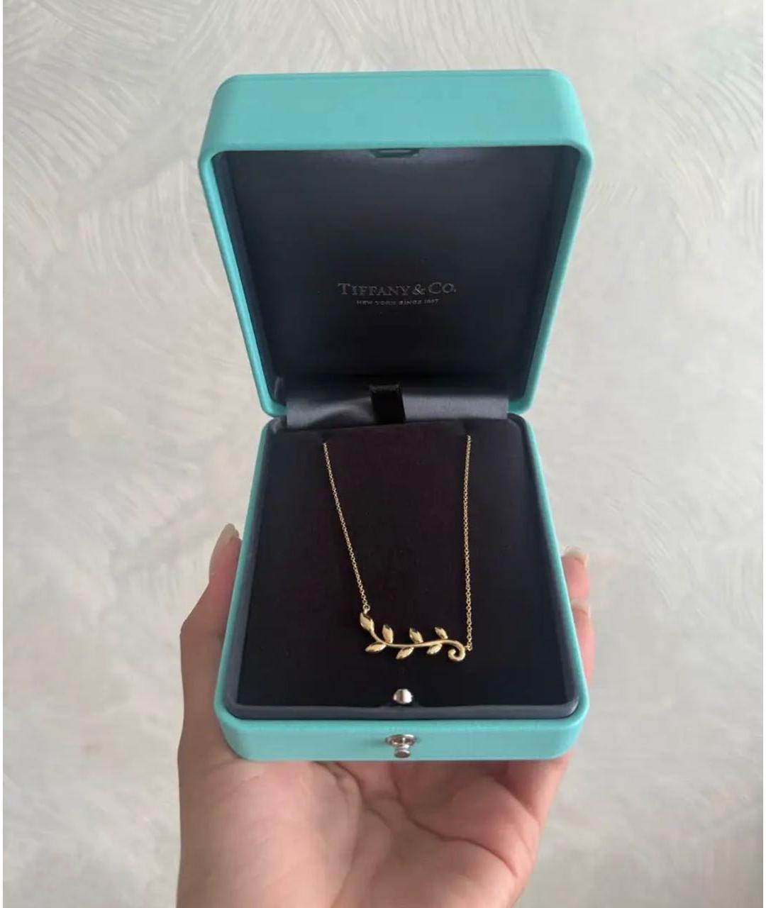 TIFFANY&CO Золотое колье из желтого золота, фото 2