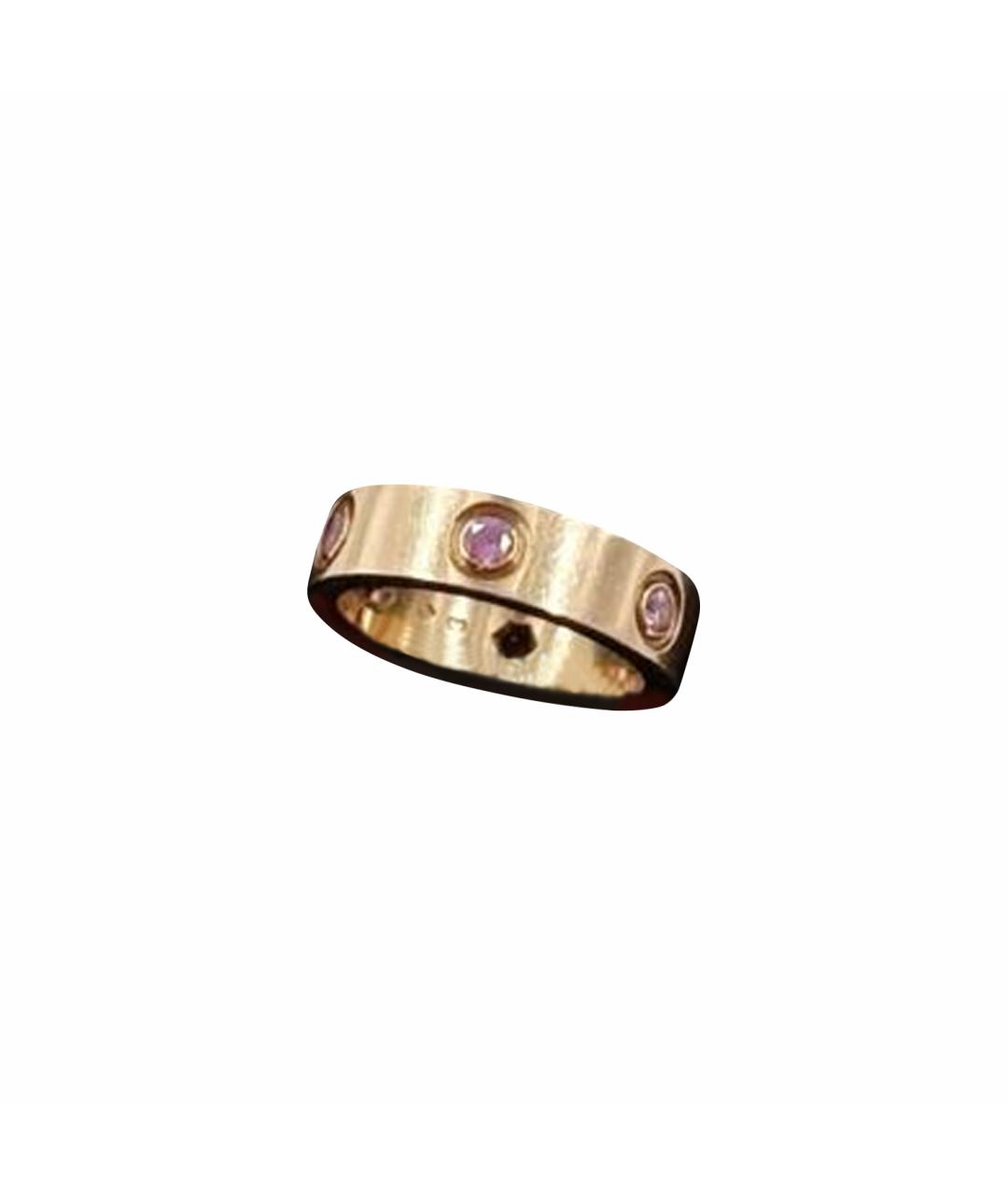 CARTIER Золотое кольцо из розового золота, фото 1
