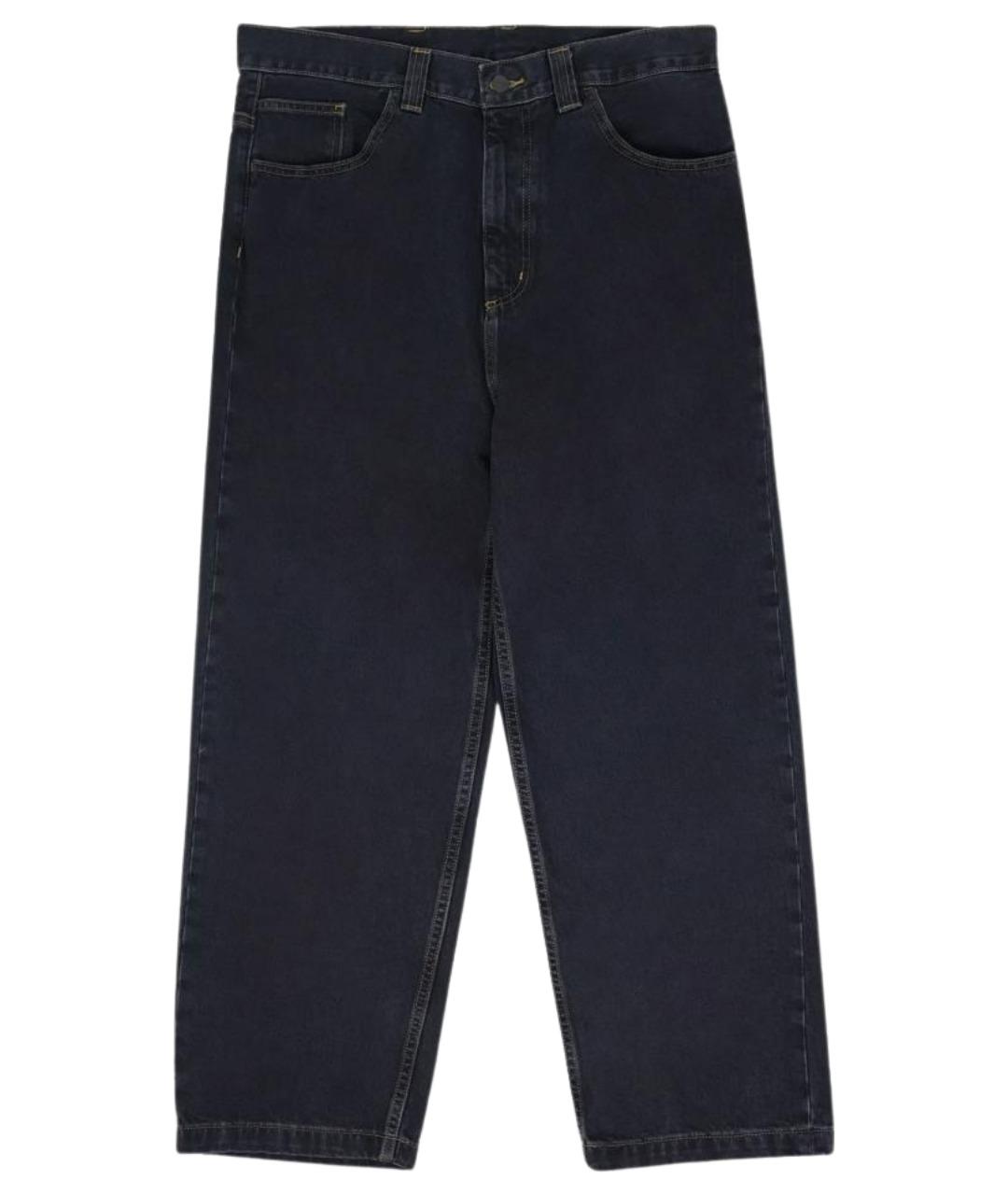 CARHARTT WIP Черные хлопковые прямые джинсы, фото 1