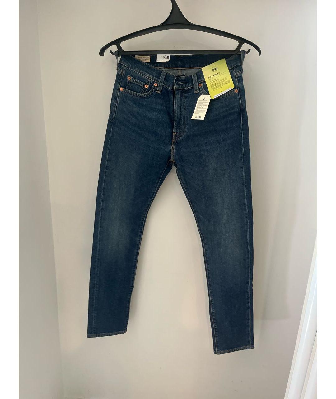 LEVI'S Темно-синие джинсы скинни, фото 5