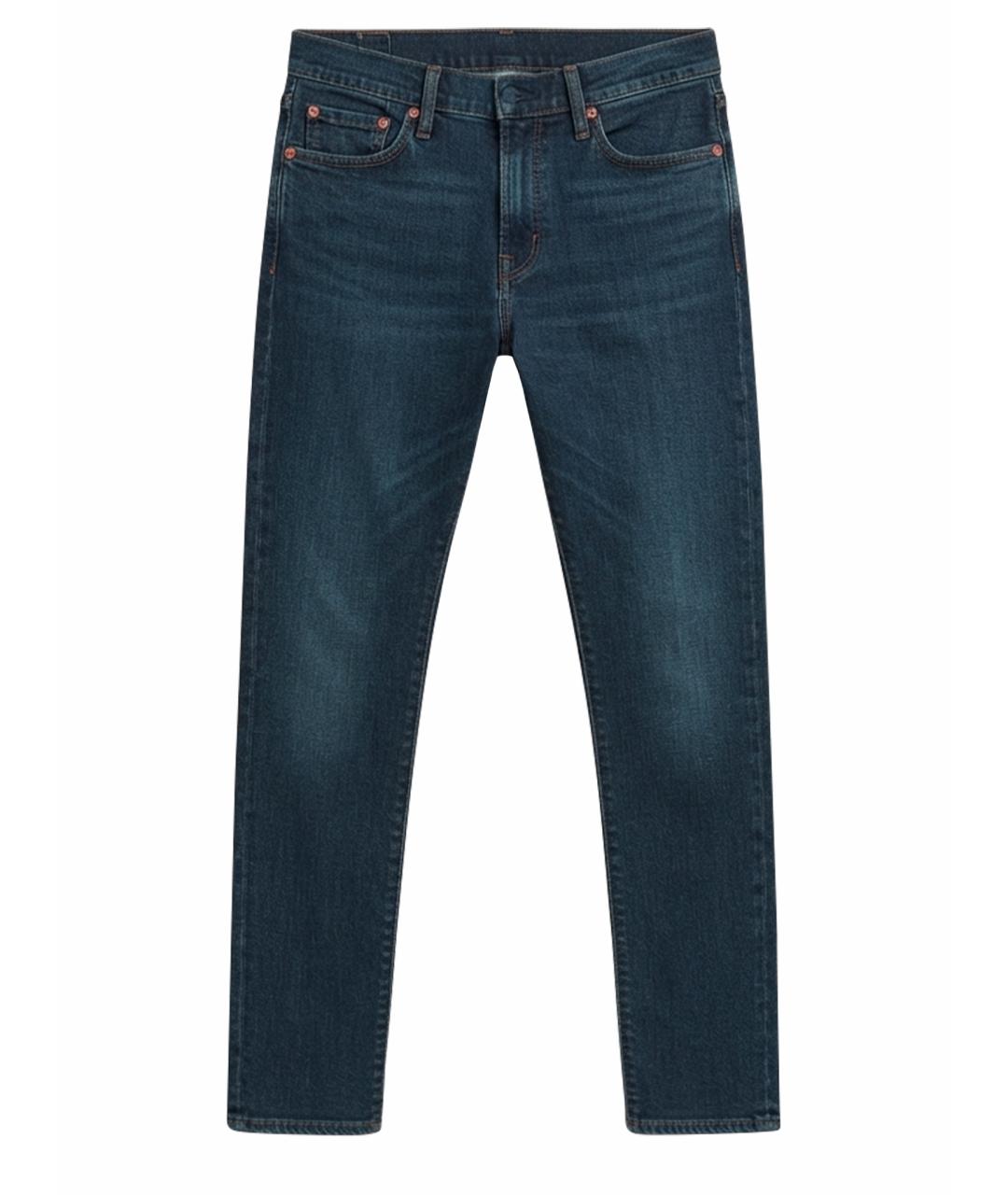LEVI'S Темно-синие джинсы скинни, фото 1