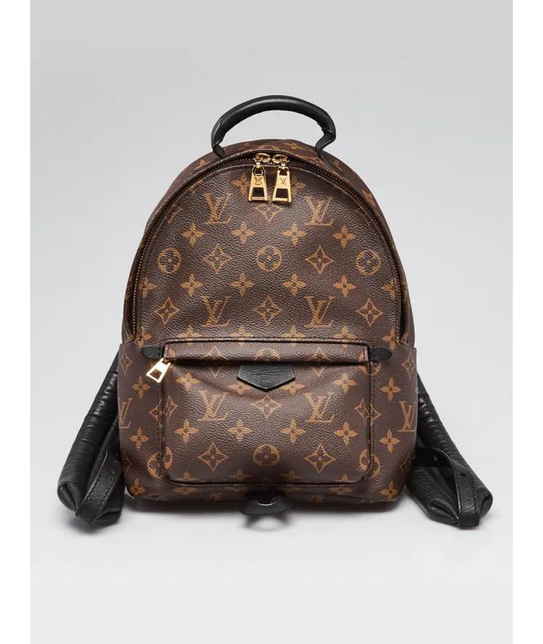 LOUIS VUITTON Коричневый рюкзак из канвы, фото 9