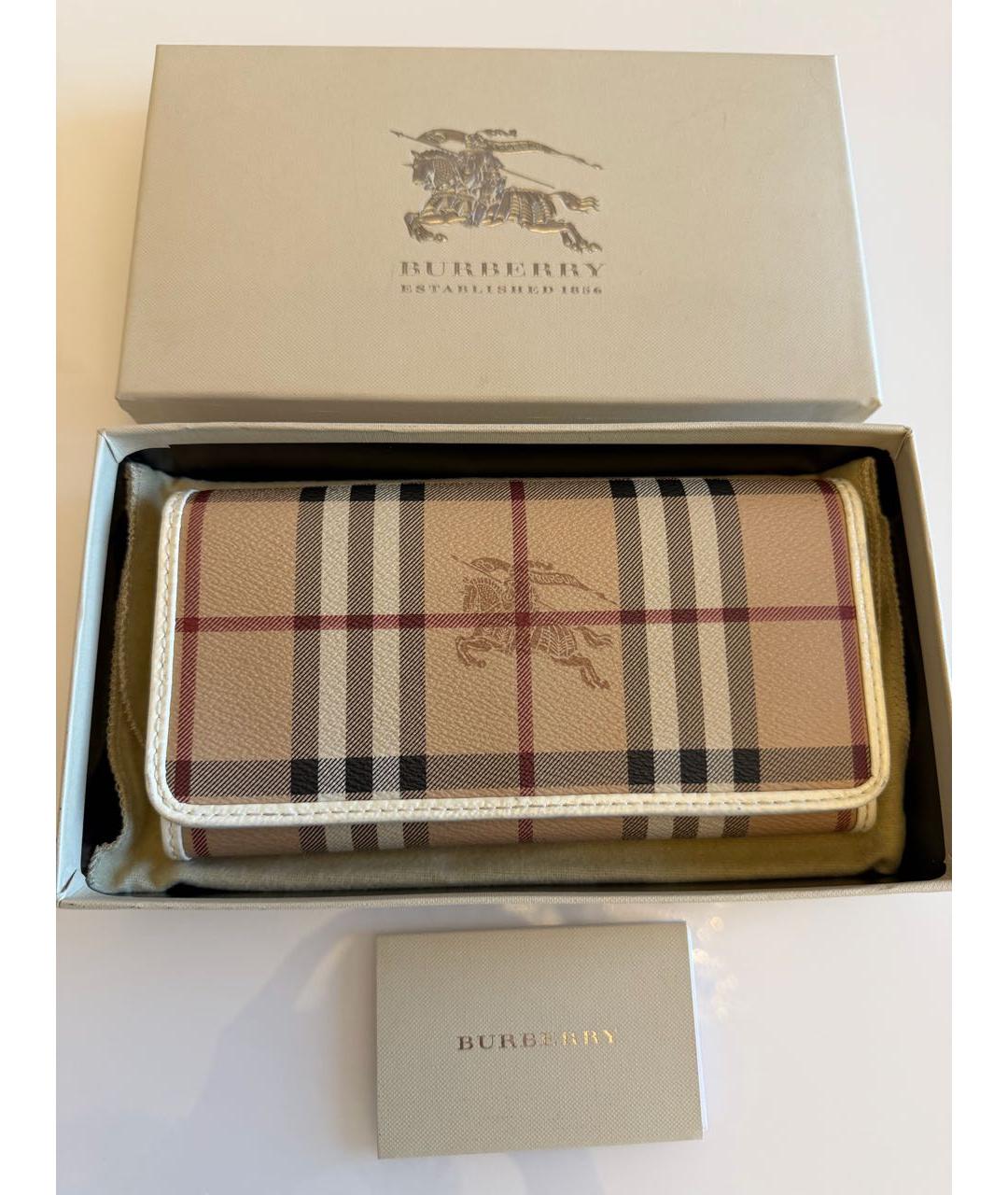 BURBERRY Мульти кожаный кошелек, фото 2