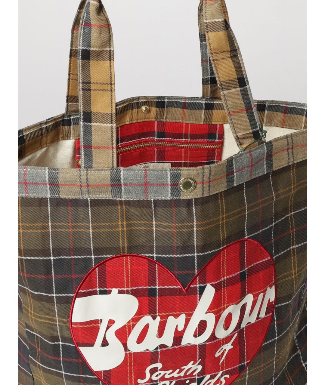 BARBOUR Мульти хлопковая сумка тоут, фото 3
