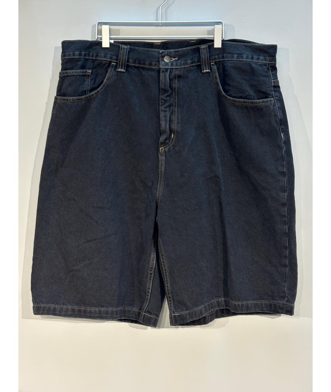 CARHARTT WIP Черные деним шорты, фото 5