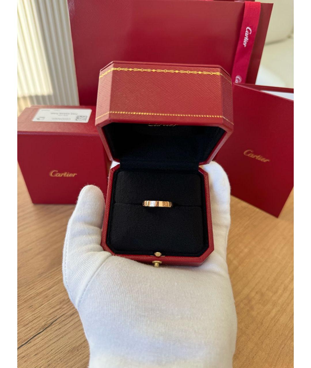 CARTIER Золотое кольцо из розового золота, фото 4