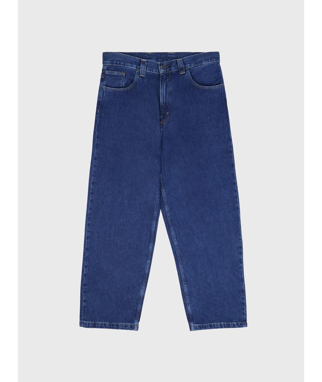 CARHARTT WIP Синие хлопковые прямые джинсы, фото 8