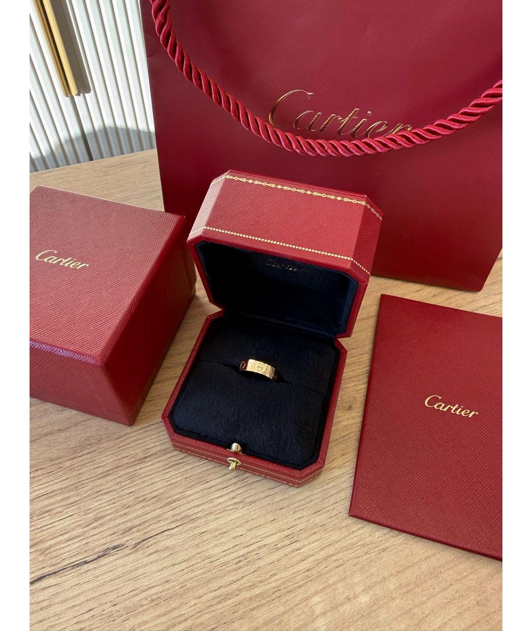 CARTIER Золотое кольцо из розового золота, фото 3