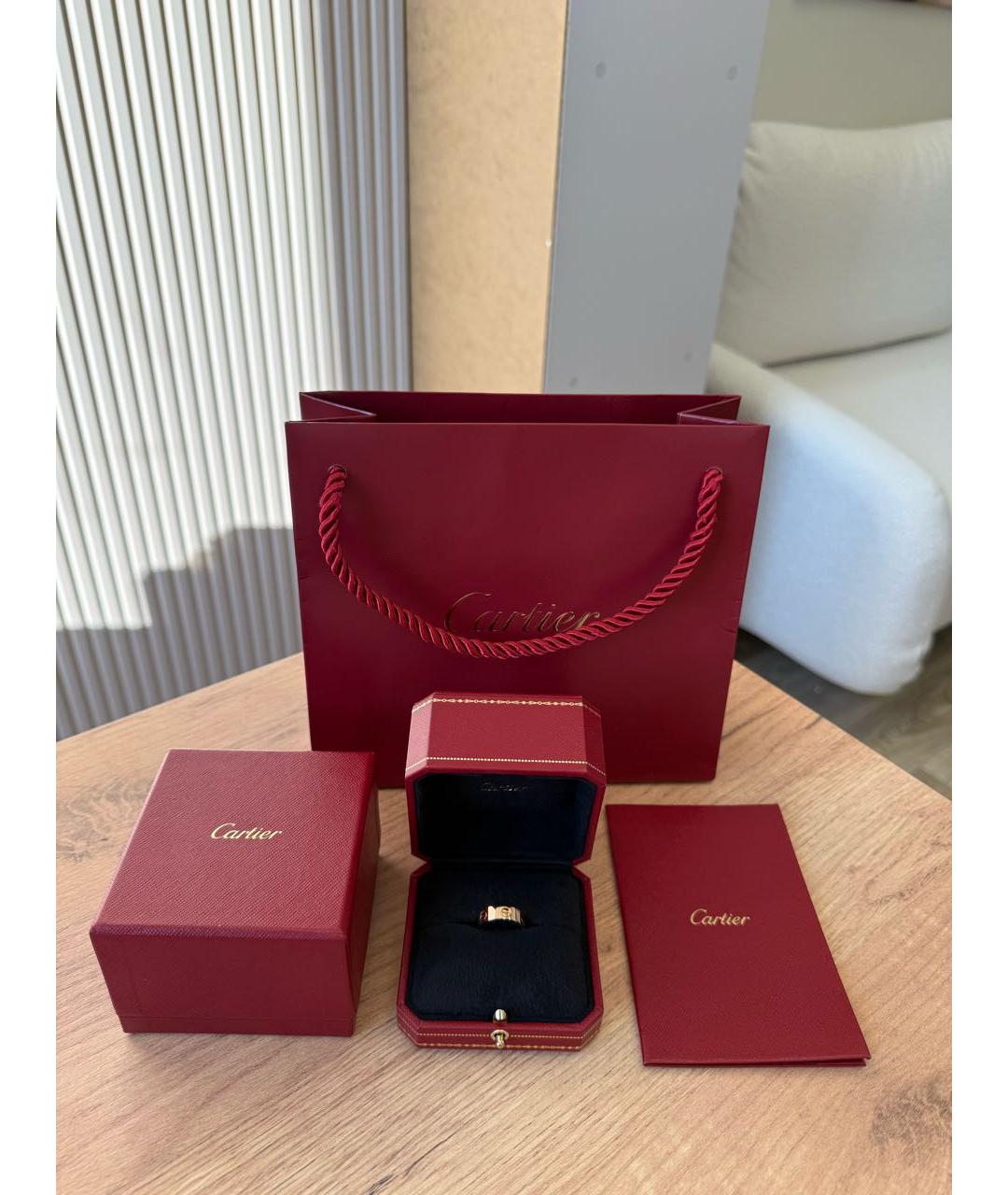 CARTIER Золотое кольцо из розового золота, фото 2
