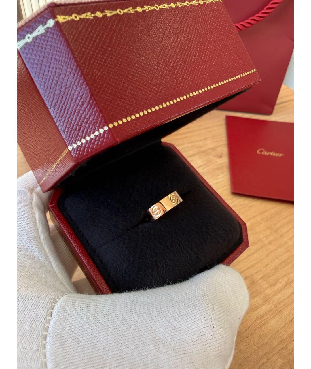 CARTIER Золотое кольцо из розового золота, фото 4