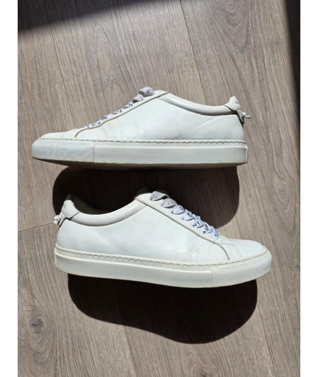 GIVENCHY Белые кожаные кеды, фото 8