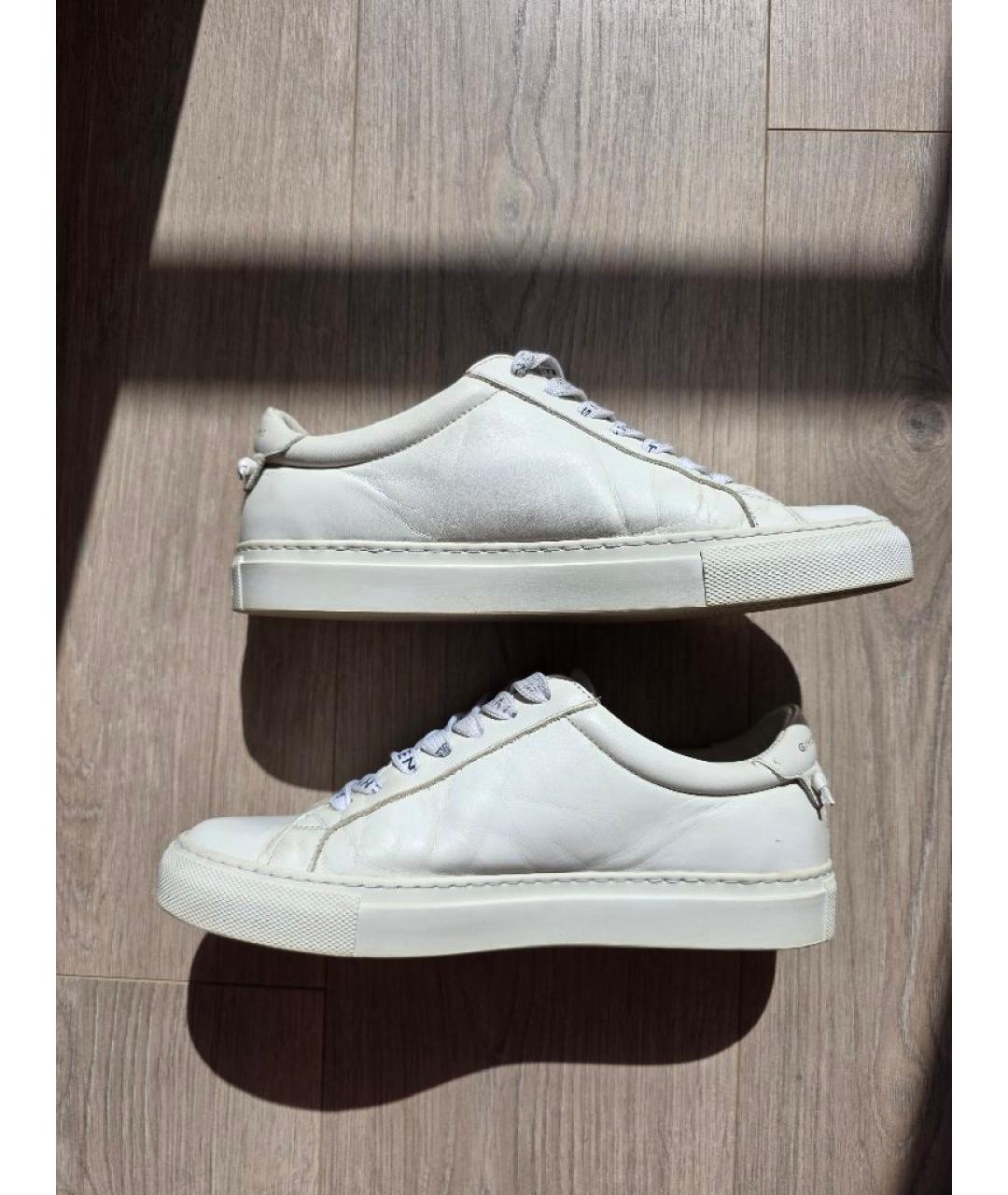 GIVENCHY Белые кожаные кеды, фото 7