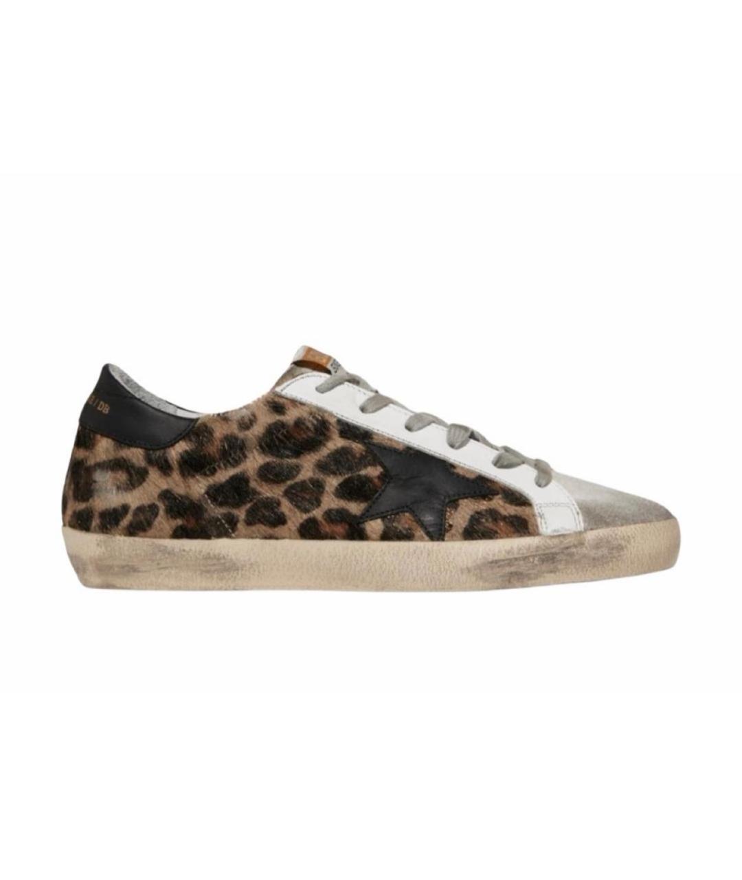 GOLDEN GOOSE Мульти кожаные кеды, фото 9