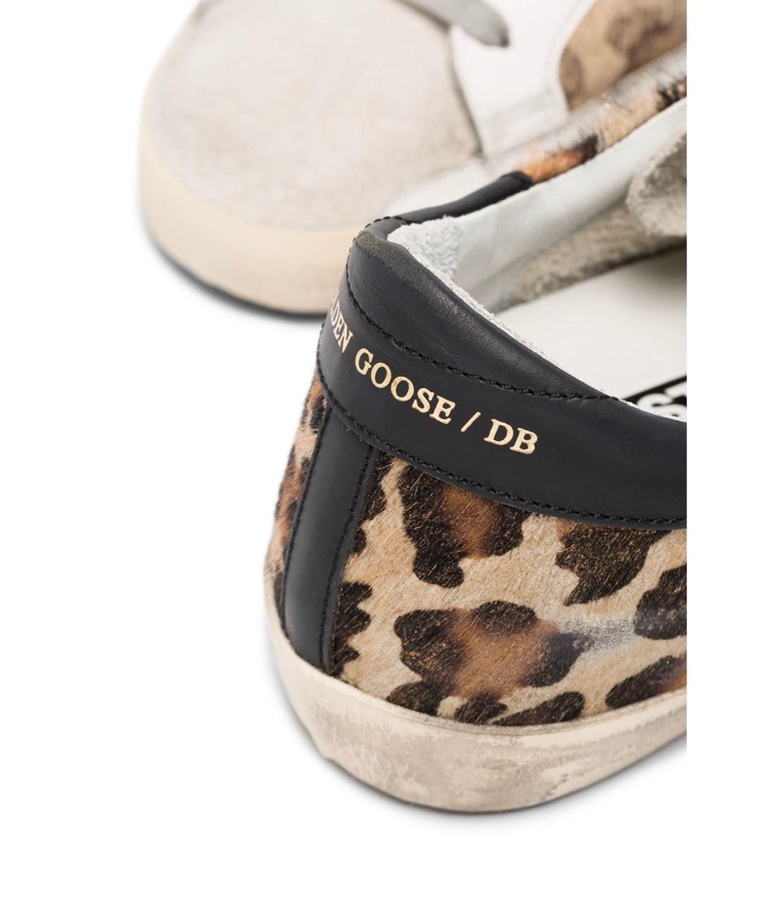 GOLDEN GOOSE Мульти кожаные кеды, фото 5