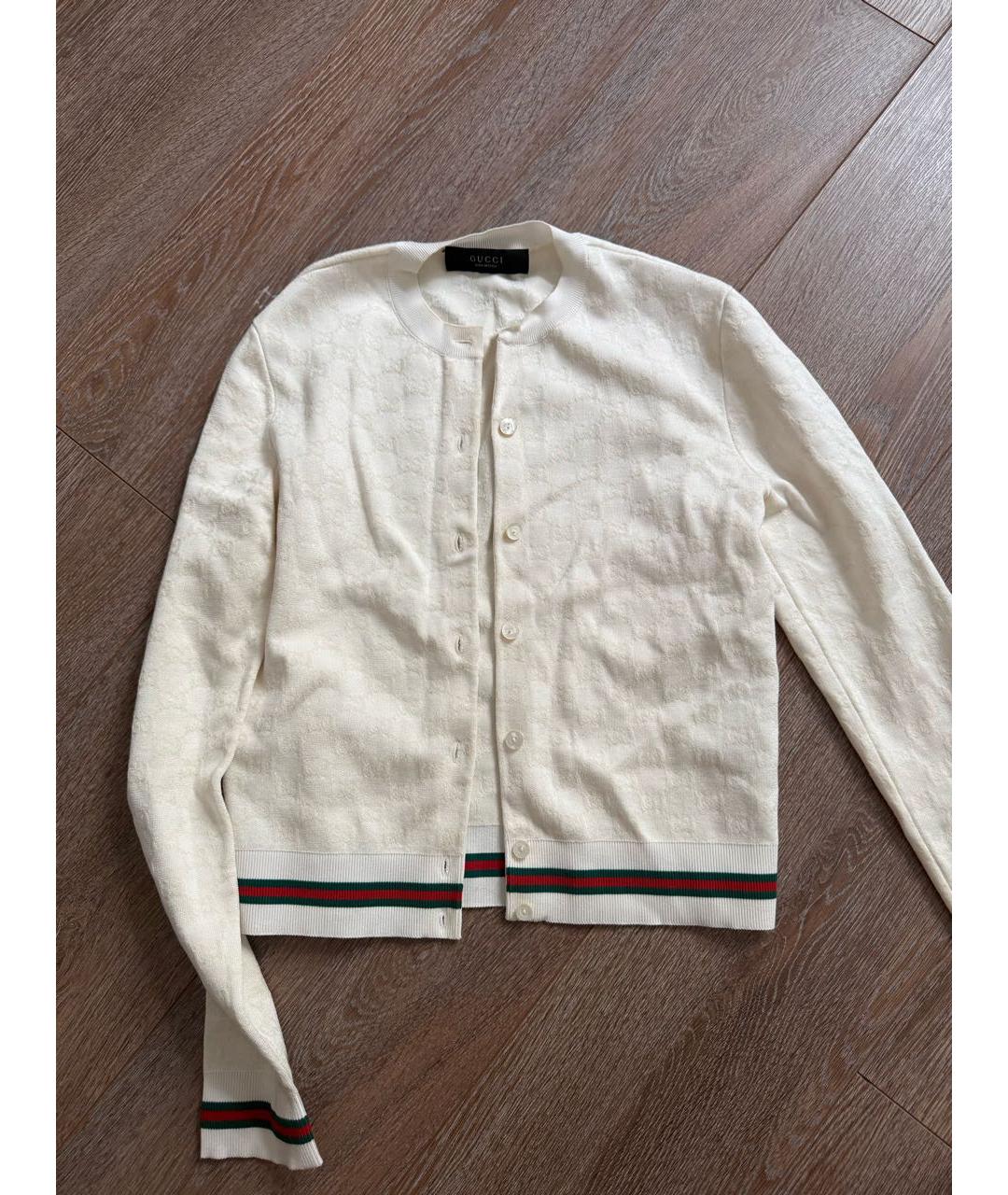 GUCCI Белый костюм с юбками, фото 3