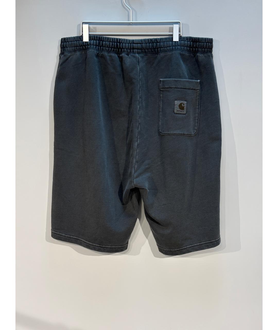 CARHARTT WIP Черные хлопковые шорты, фото 6