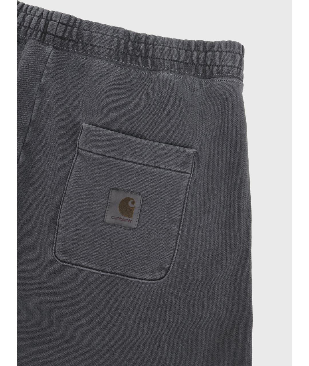 CARHARTT WIP Черные хлопковые шорты, фото 4