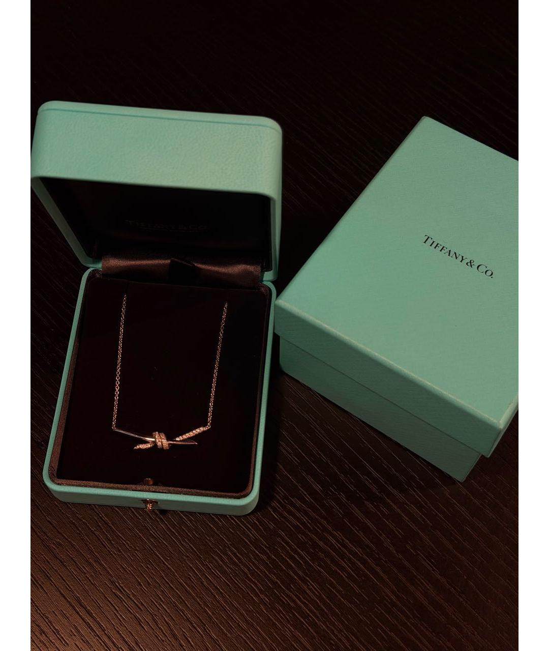 TIFFANY&CO Серебряная подвеска из белого золота, фото 2