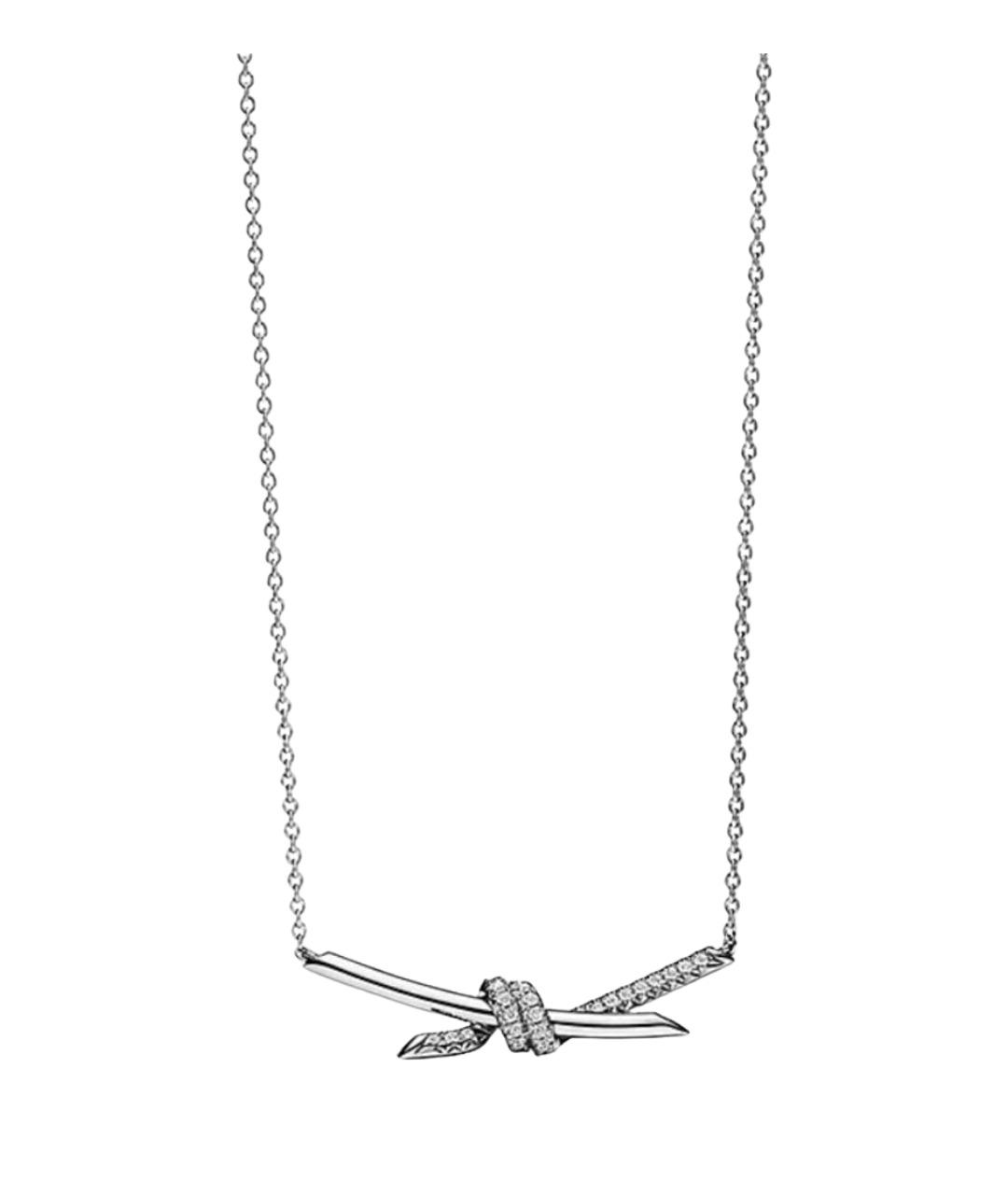 TIFFANY&CO Серебряная подвеска из белого золота, фото 1