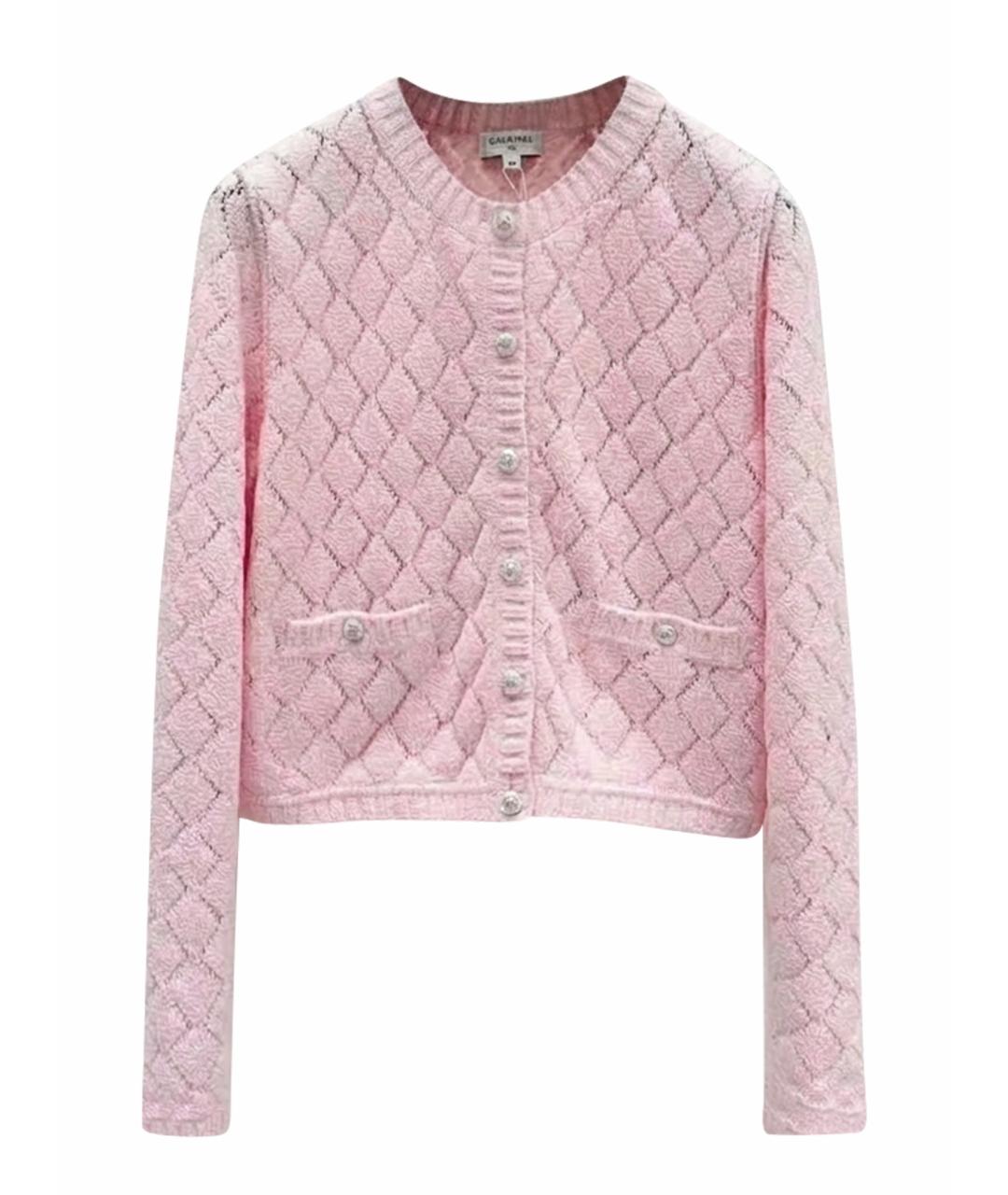 CHANEL Розовый кардиган, фото 1