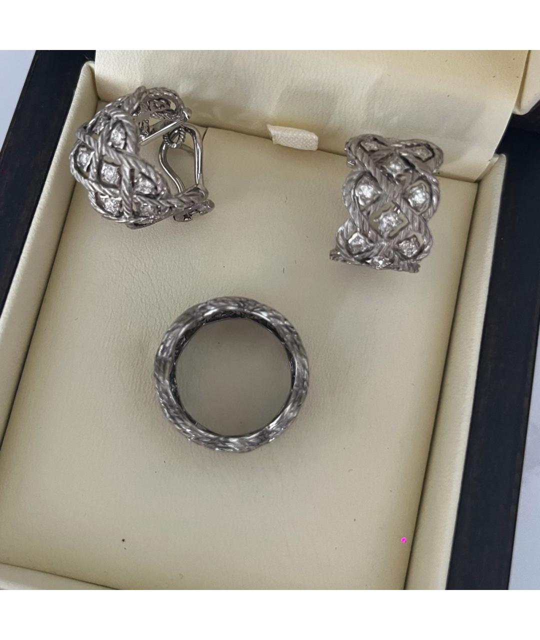 Buccellati Серебряное кольцо из белого золота, фото 4