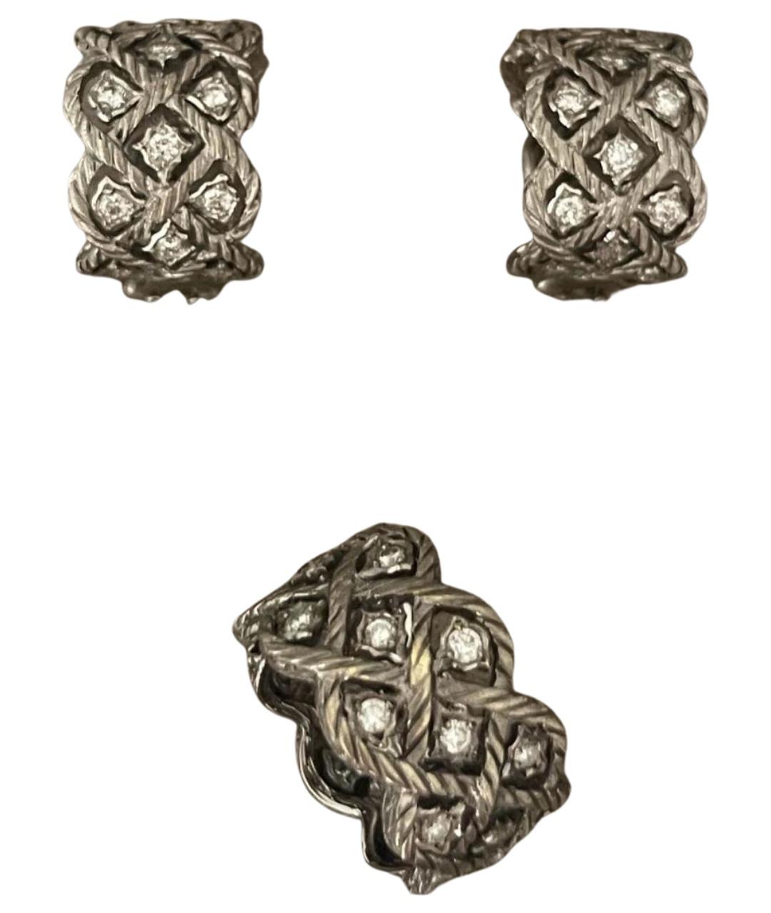 Buccellati Серебряное кольцо из белого золота, фото 1