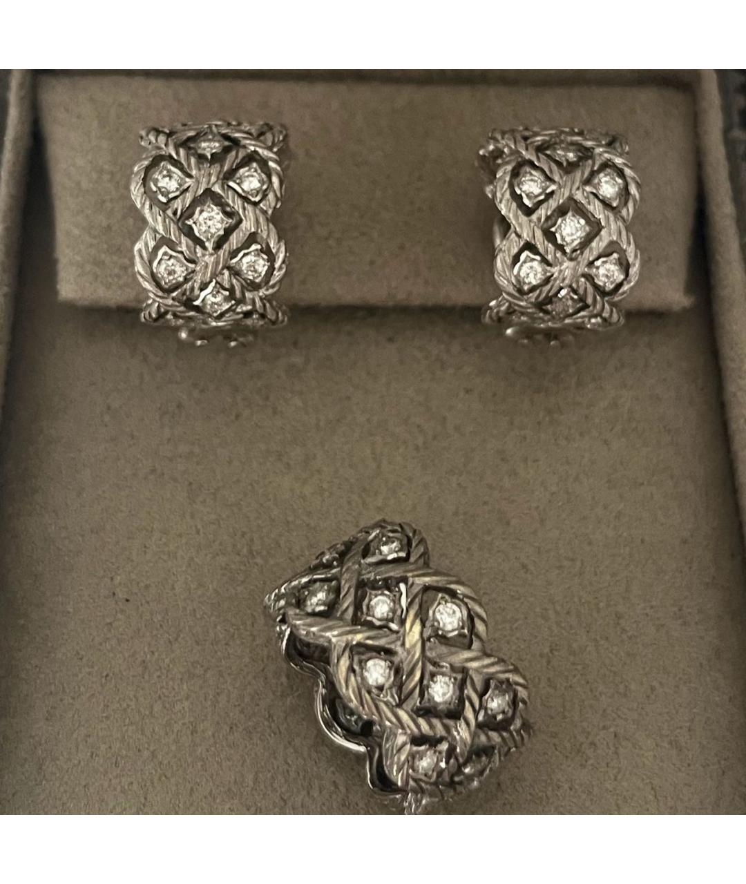 Buccellati Серебряное кольцо из белого золота, фото 7