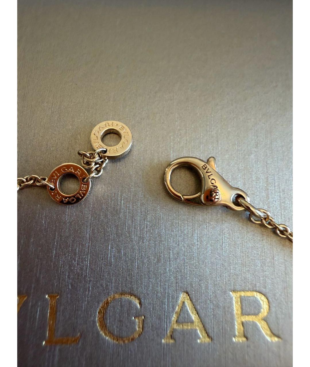 BVLGARI Черный браслет из розового золота, фото 4