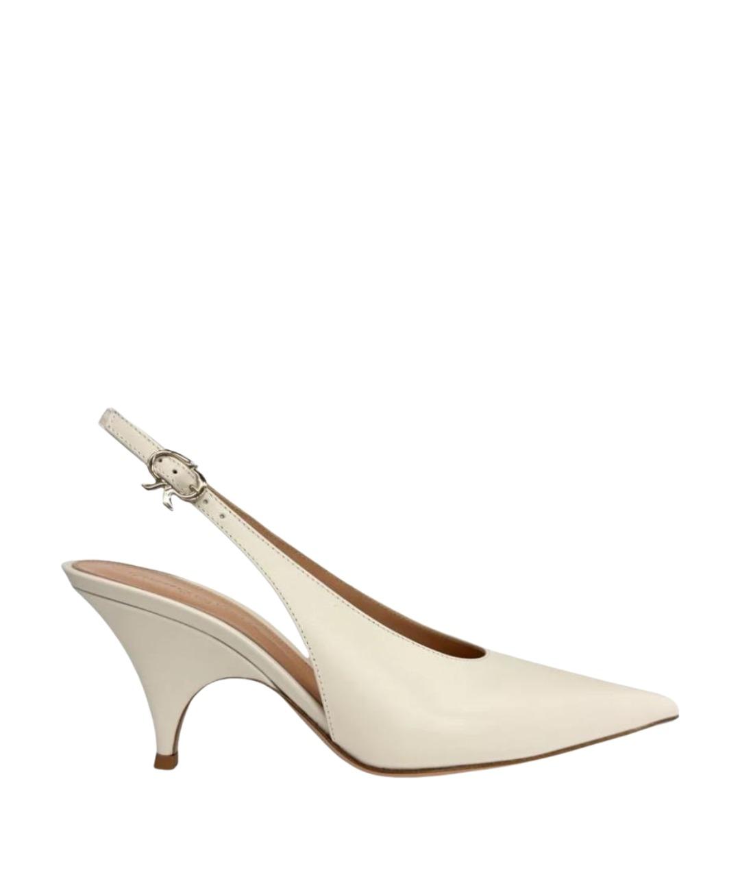 GIANVITO ROSSI Белые кожаные туфли, фото 1