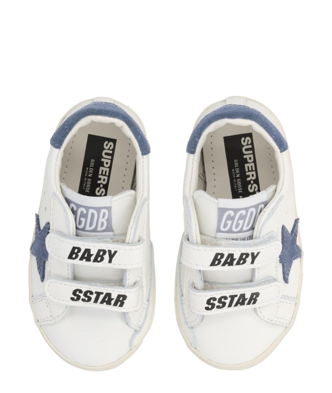 GOLDEN GOOSE Белые кожаные кеды, фото 5