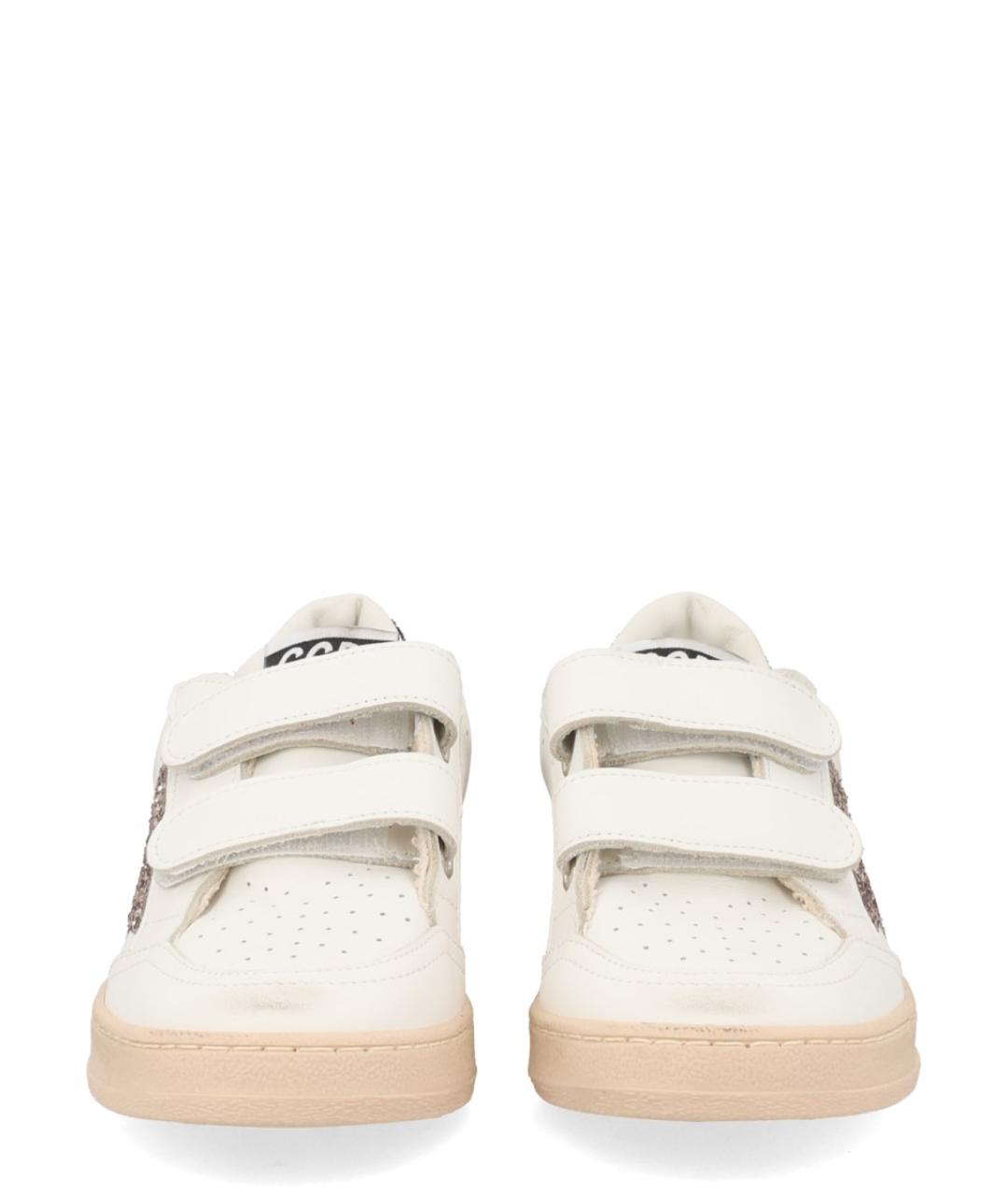 GOLDEN GOOSE Белые кожаные кеды, фото 3