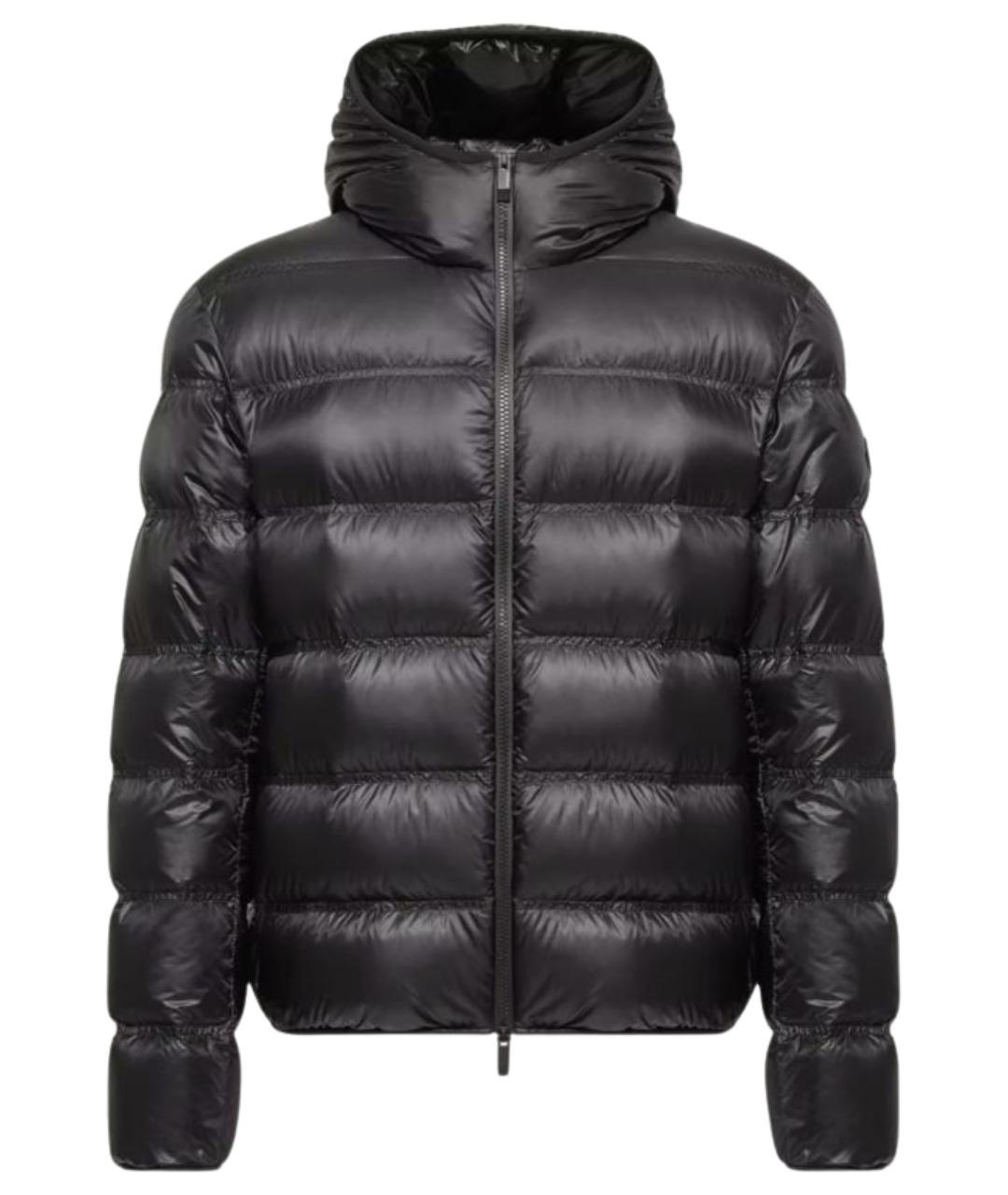 MONCLER Черная полиамидовая куртка, фото 1