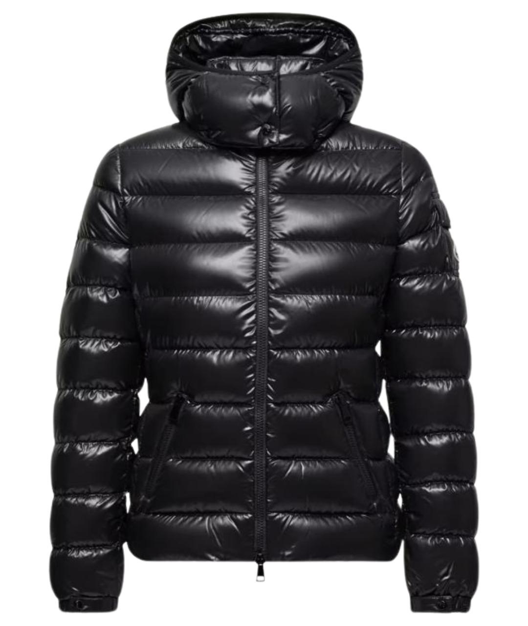 MONCLER Черная полиамидовая куртка, фото 1