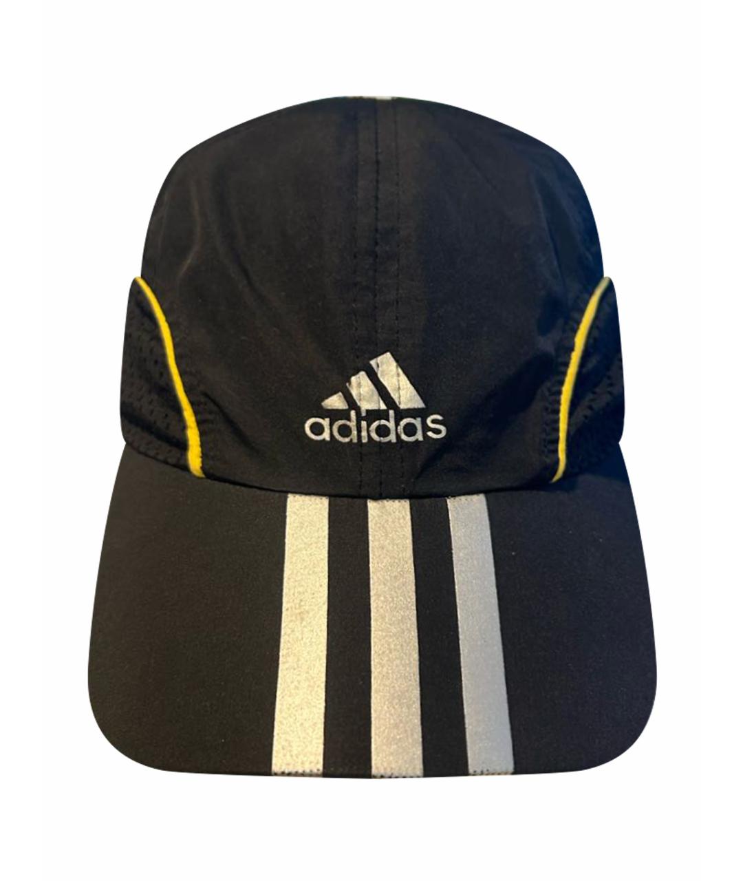 ADIDAS Черная синтетическая кепка/бейсболка, фото 1