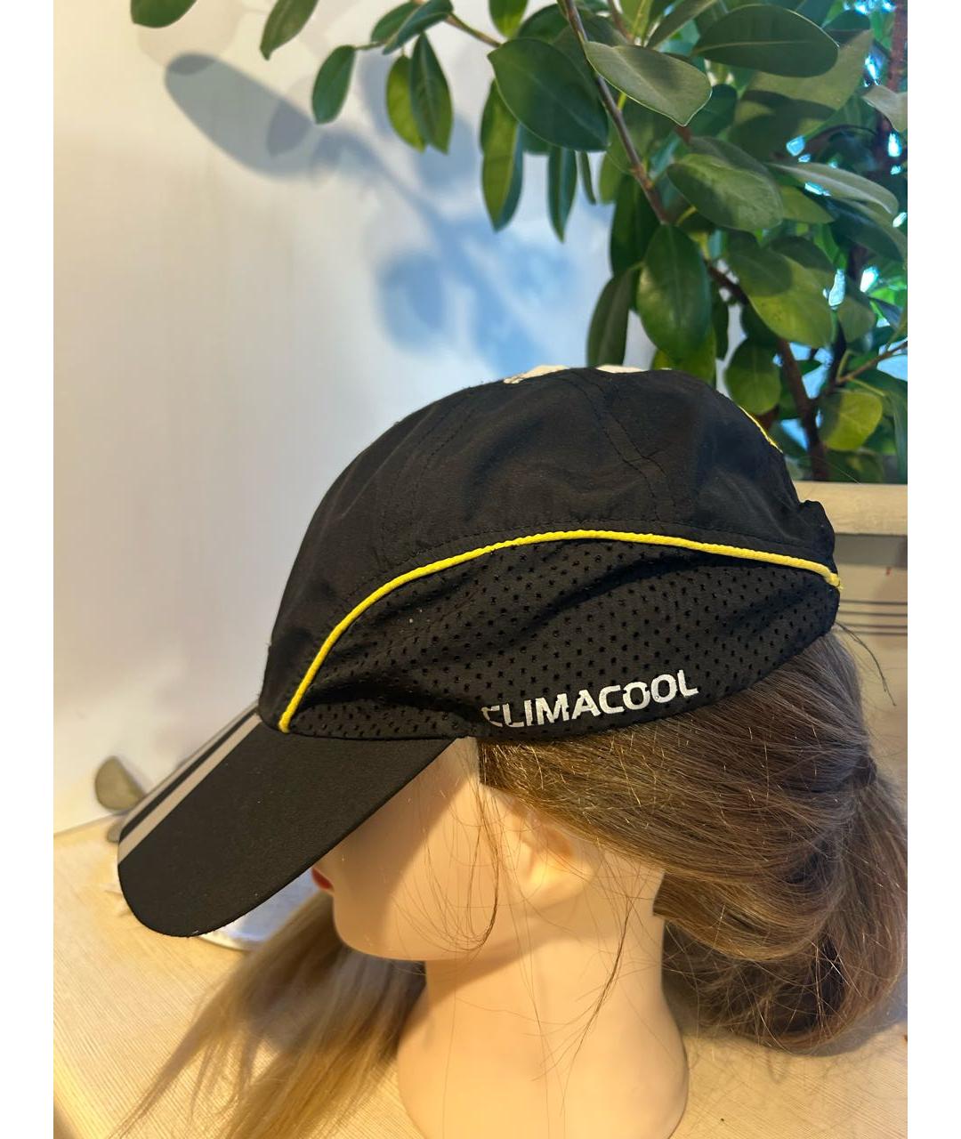 ADIDAS Черная синтетическая кепка/бейсболка, фото 2