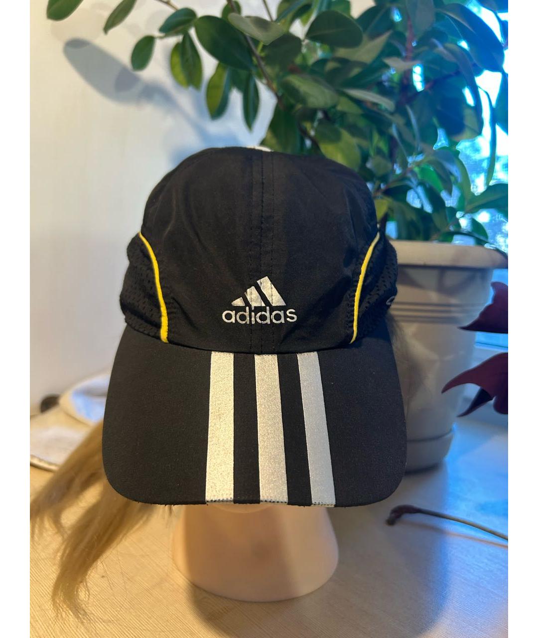 ADIDAS Черная синтетическая кепка/бейсболка, фото 5