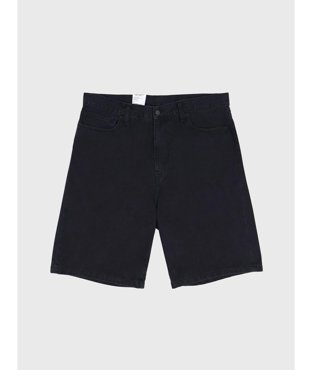 CARHARTT WIP Черные деним шорты, фото 8