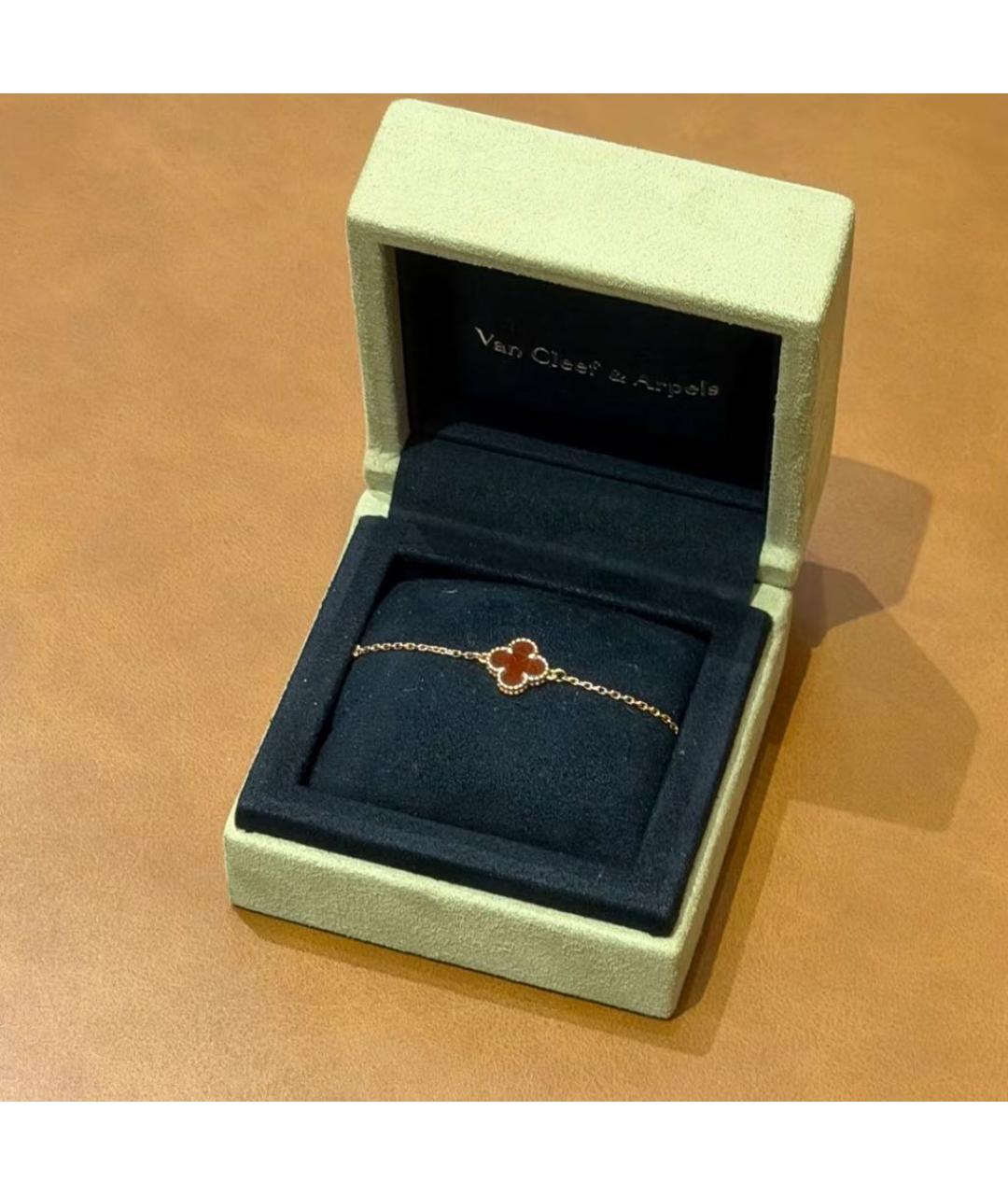 VAN CLEEF & ARPELS Красный браслет из розового золота, фото 7