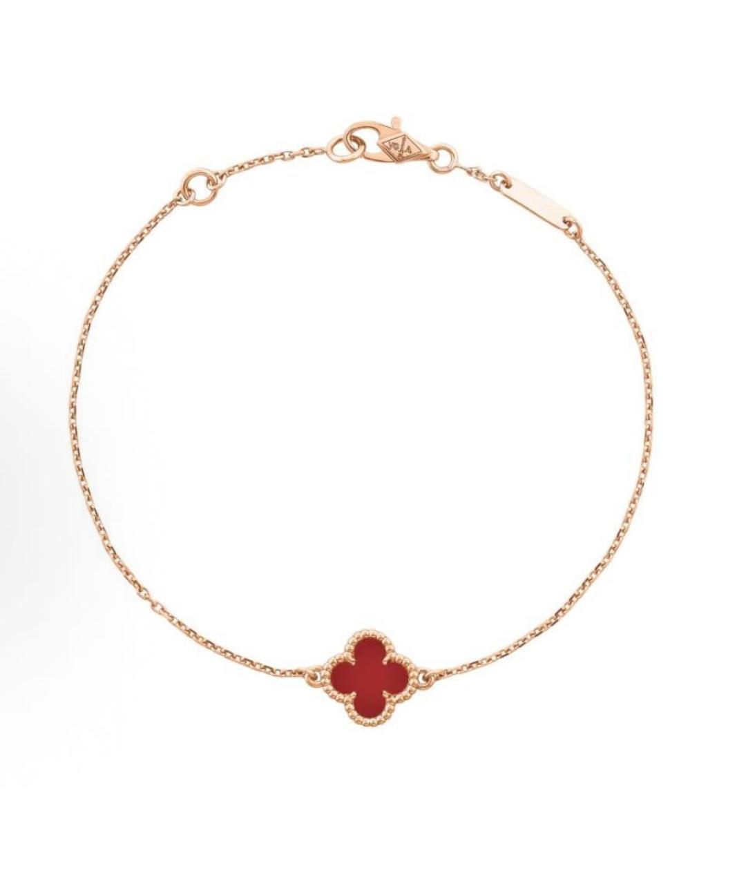 VAN CLEEF & ARPELS Красный браслет из розового золота, фото 8