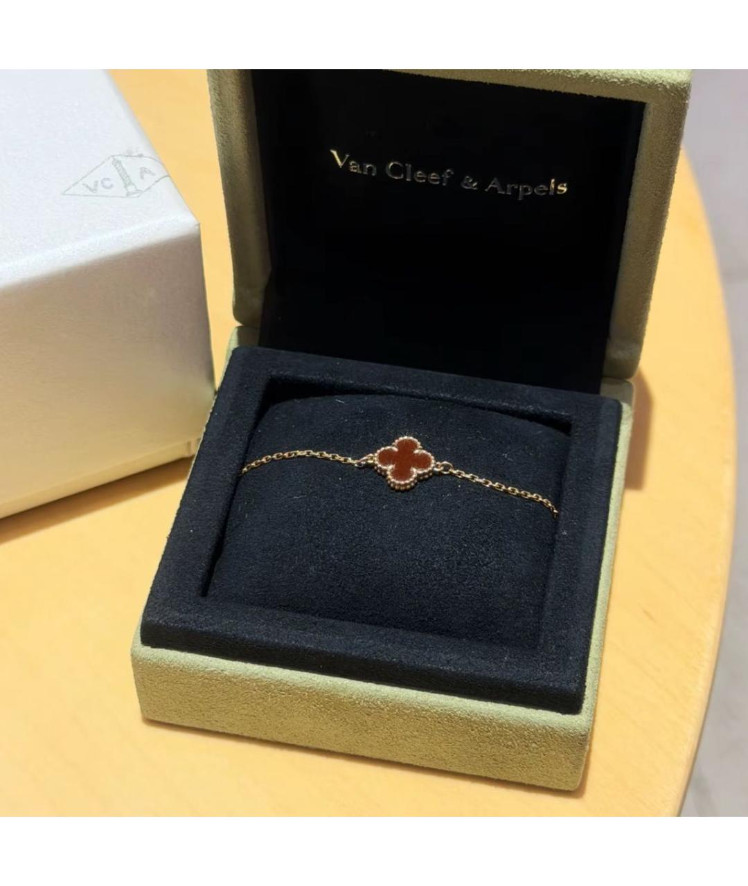 VAN CLEEF & ARPELS Красный браслет из розового золота, фото 3